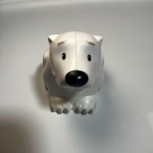 Fisher Price Little People Polar Bear Figure 2018 Mattel‎ Toy